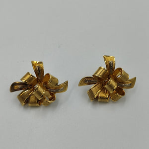 ARETES PAR ORO 14 K 8,80 GRMS (SEMINUEVO)
