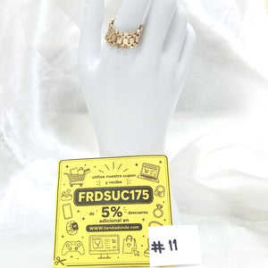 ANILLO ORO 14 K 4,00 GRMS (SEMINUEVO)