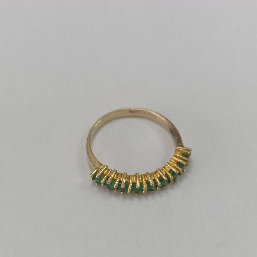 ANILLO, MEDIA CHURUMBELA ORO 14 K 2 GRMS (SEMINUEVO)