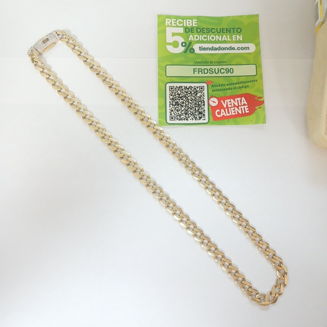 CADENA ORO 14 K 30.6 GRMS (SEMINUEVO)
