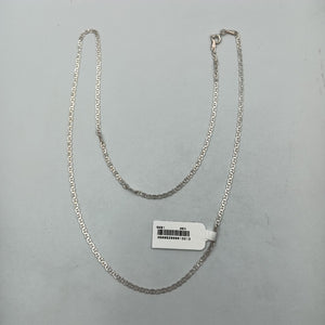 CADENA TEJIDO GUCHI PLATA .925 60 CM 3.8 GR (NUEVO)