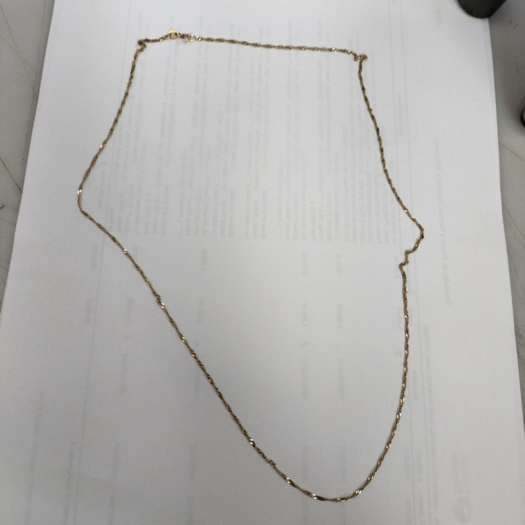 CADENA ORO 14 K 3.2 GRMS (SEMINUEVO)