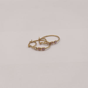 ARRACADAS PAR ORO 10 K 3,50 GRMS (SEMINUEVO)