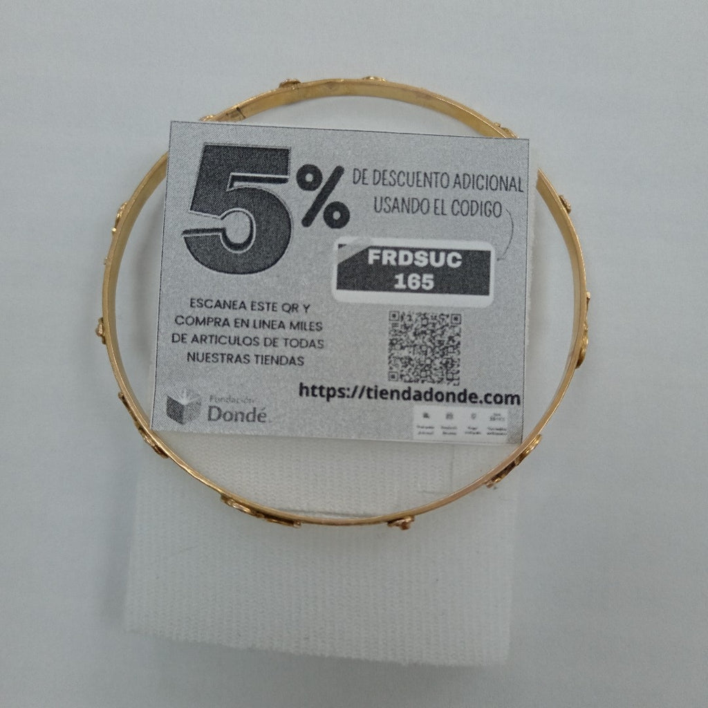 PULSERA RIGIDA ORO 10 K 10 GRMS (SEMINUEVO)