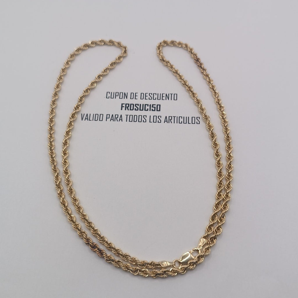 CADENA ORO 14 K 6,20 GRMS (SEMINUEVO)