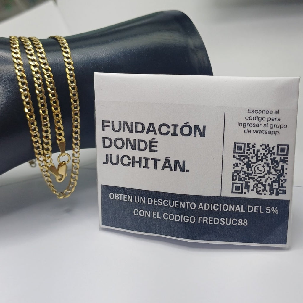 CADENA ORO 14 K 7,40 GRMS (SEMINUEVO)
