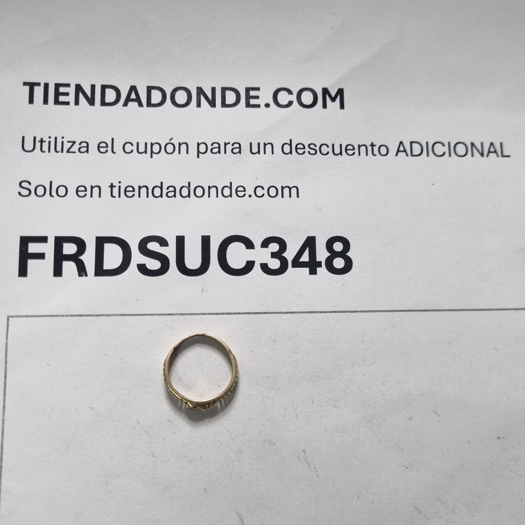 ANILLO ORO 14 K 2.3 GRMS (SEMINUEVO)