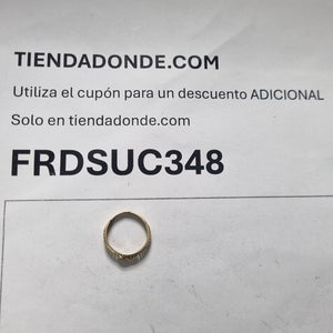 ANILLO ORO 14 K 2.3 GRMS (SEMINUEVO)