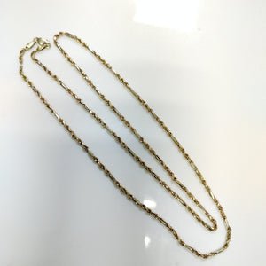 CADENA ORO, ORO COMBINADO 14 K 4.9 GRMS (SEMINUEVO)