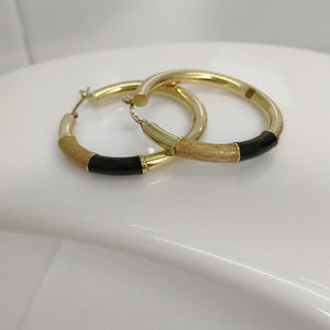 ARRACADAS PAR ORO 14 K 6.4 GRMS (SEMINUEVO)