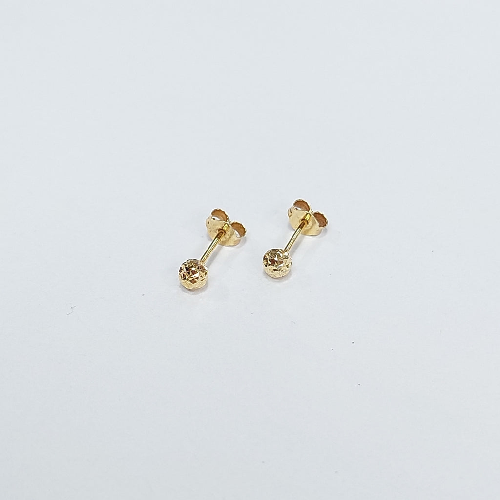 BROQUELES PAR ORO 14 K 0,60 GRMS (SEMINUEVO)