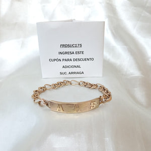 ESCLAVA ORO 10 K 17.3 GRMS (SEMINUEVO)