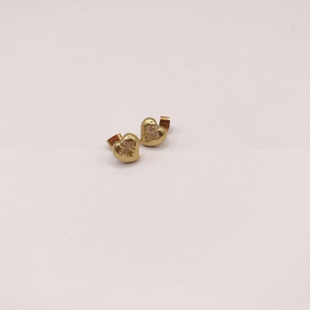 BROQUELES PAR ORO 10 K 2,40 GRMS (SEMINUEVO)
