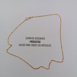 CADENA ORO 14 K 1,00 GRMS (SEMINUEVO)