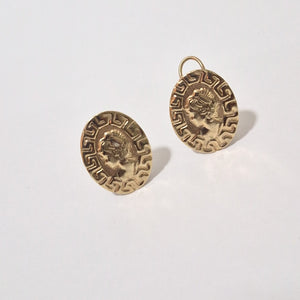 ARETES PAR ORO 10 K 3 GRMS (SEMINUEVO)