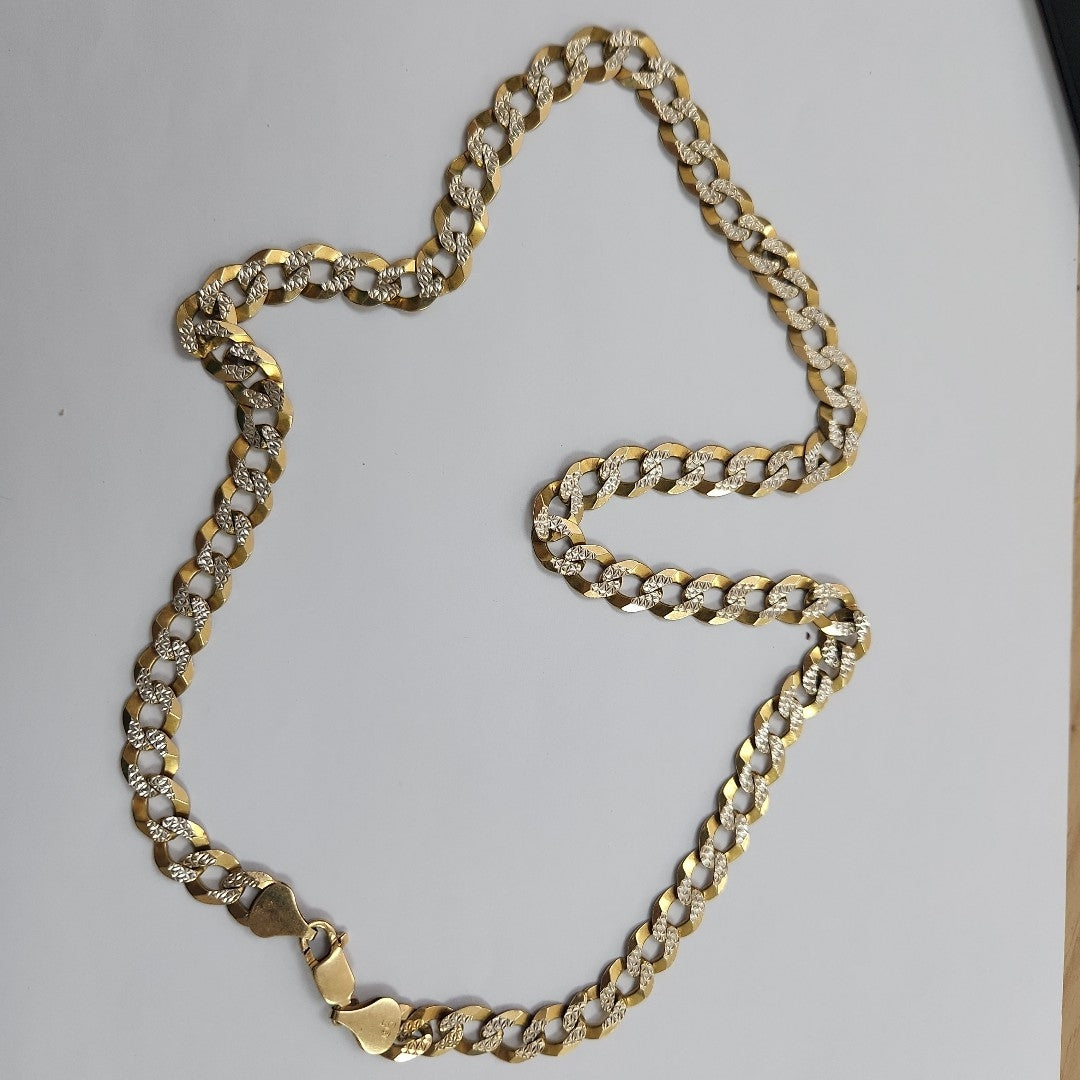 CADENA ORO,RODIADO 14 K 48,50 GRMS (SEMINUEVO)