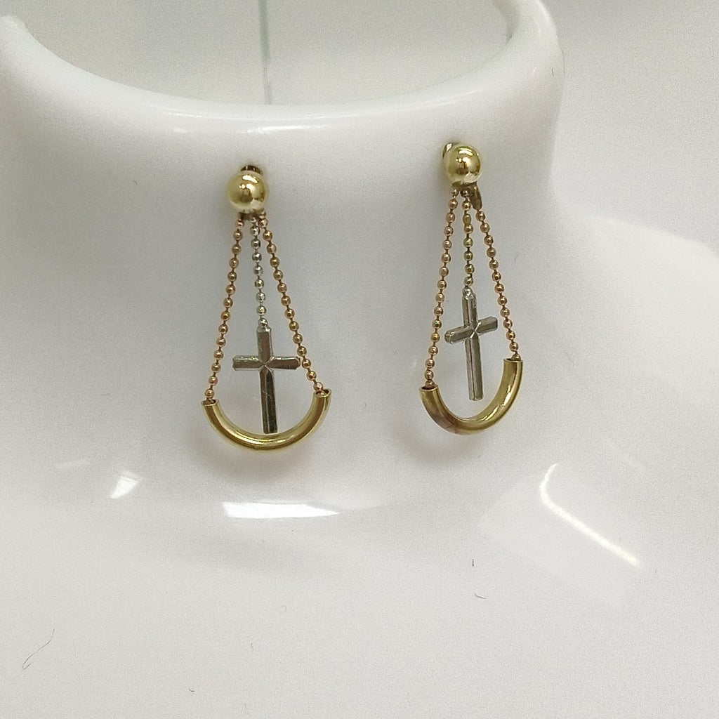 ARETES PAR ORO 10 K 2,00 GRMS (SEMINUEVO)