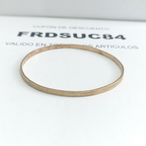 PULSERA RIGIDA ORO 8 K 9,70 GRMS (SEMINUEVO)