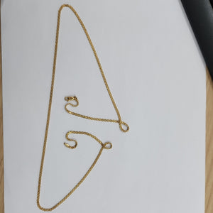 CADENA ORO 14 K 8.9 GRMS (SEMINUEVO)