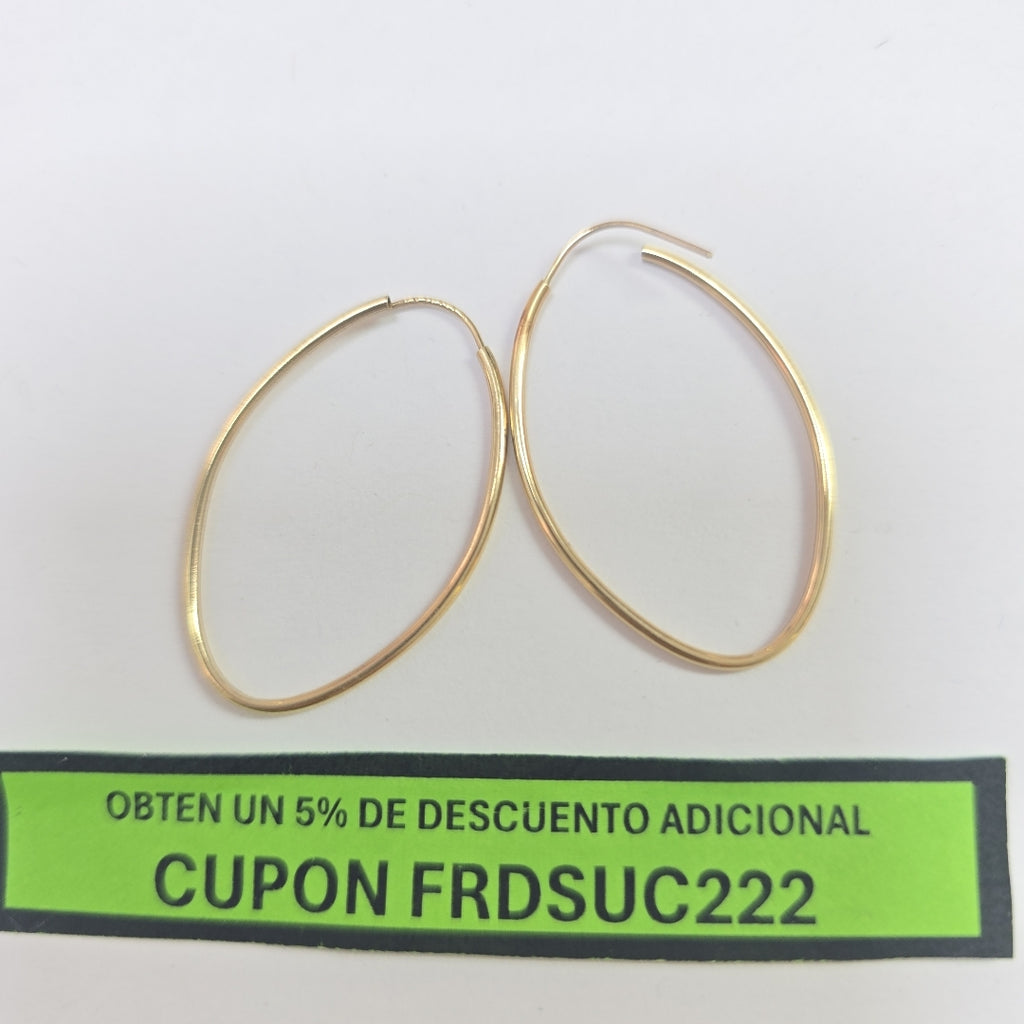 ARRACADAS PAR ORO 10 K 1.1 GRMS (SEMINUEVO)