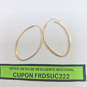 ARRACADAS PAR ORO 10 K 1.1 GRMS (SEMINUEVO)