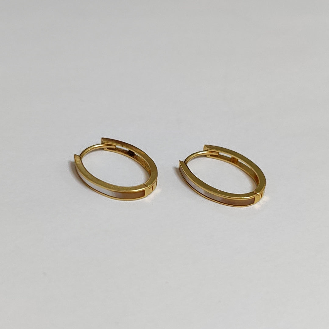 ARRACADAS PAR ORO 14 K 2.3 GRMS (SEMINUEVO)