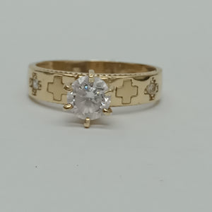 ANILLITO ORO 14 K 3.8 GRMS (SEMINUEVO)