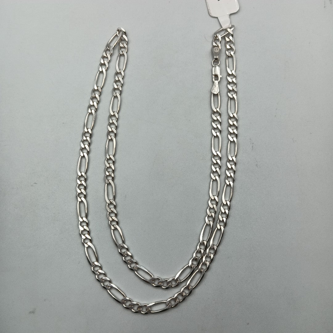 CADENA TEJIDO 3X1 PLATA .925 60 CM 18.2 GR (NUEVO)