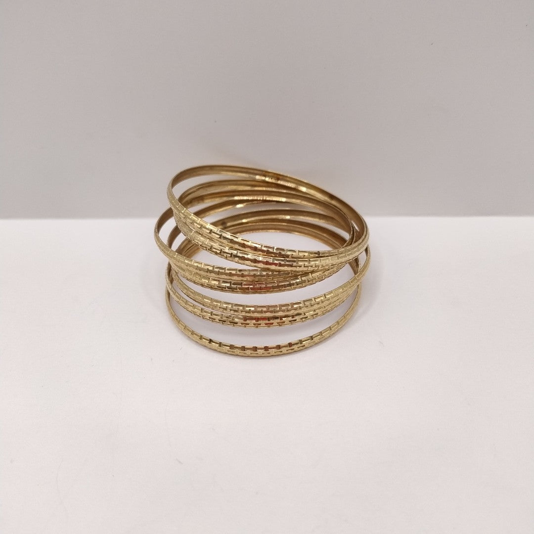SEMANARIO DE PULSERAS ORO 10 K 25,20 GRMS (SEMINUEVO)