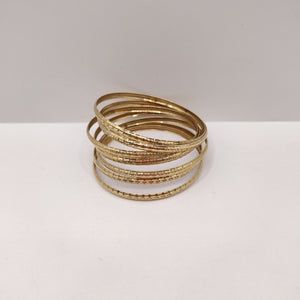 SEMANARIO DE PULSERAS ORO 10 K 25,20 GRMS (SEMINUEVO)