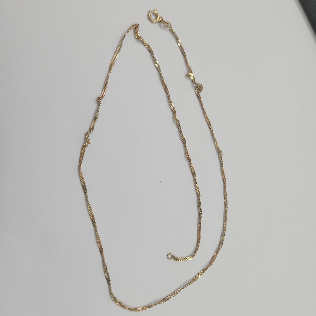 CADENA ORO 14 K 4,40 GRMS (SEMINUEVO)