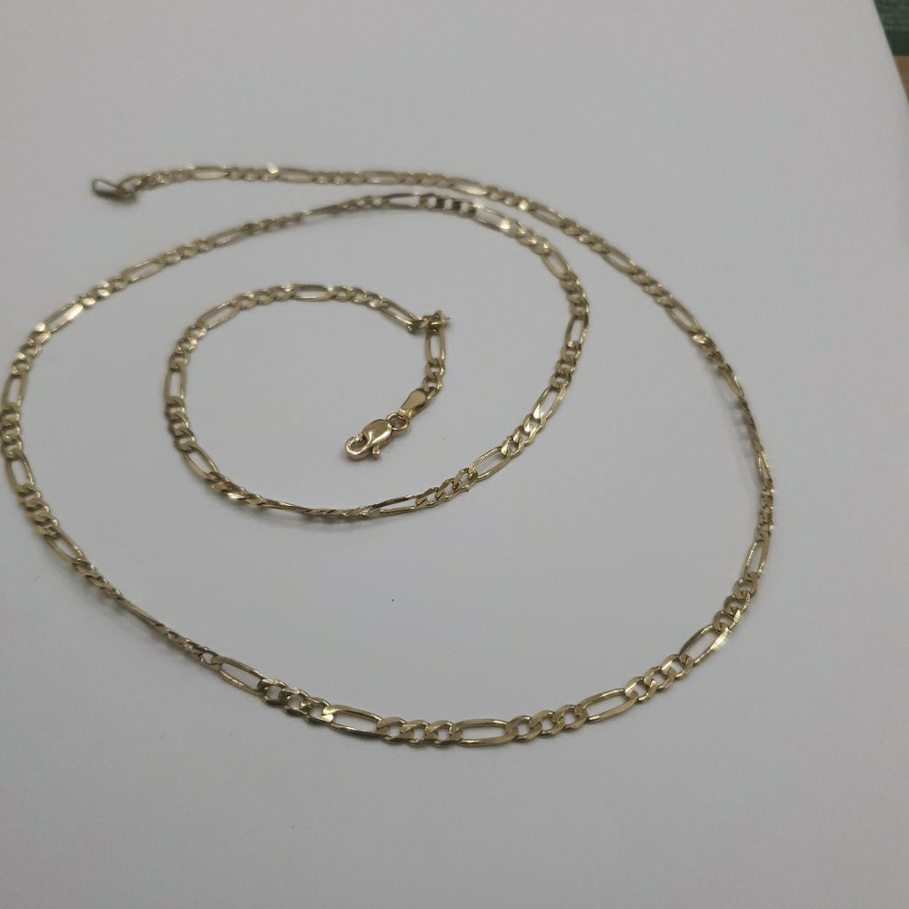 CADENAS 3X1 ORO 14K 60 CM 7.9 GR (NUEVO)