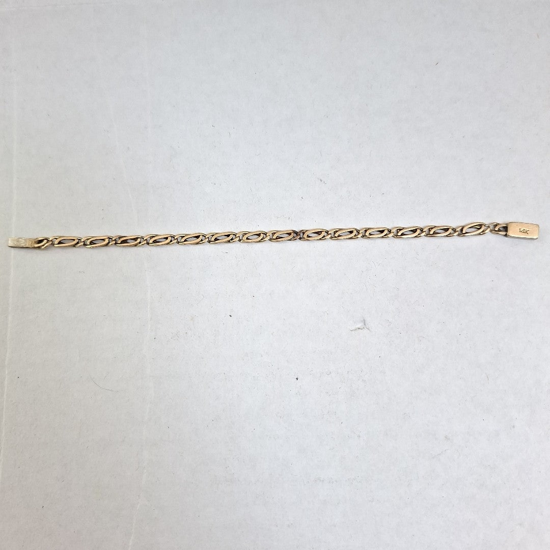 PULSERA ORO 14 K 6,30 GRMS (SEMINUEVO)