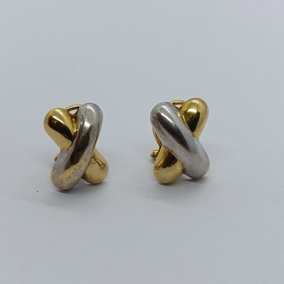 ARETES PAR ORO 14 K 4.7 GRMS (SEMINUEVO)