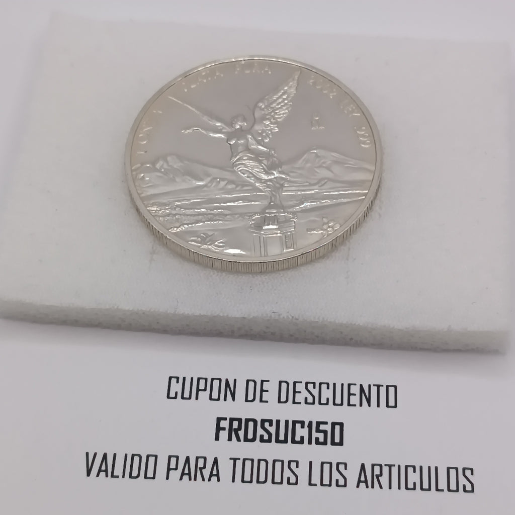 MEDALLA CONMEMORATIVA PLATA 31.1 GRMS (SEMINUEVO)