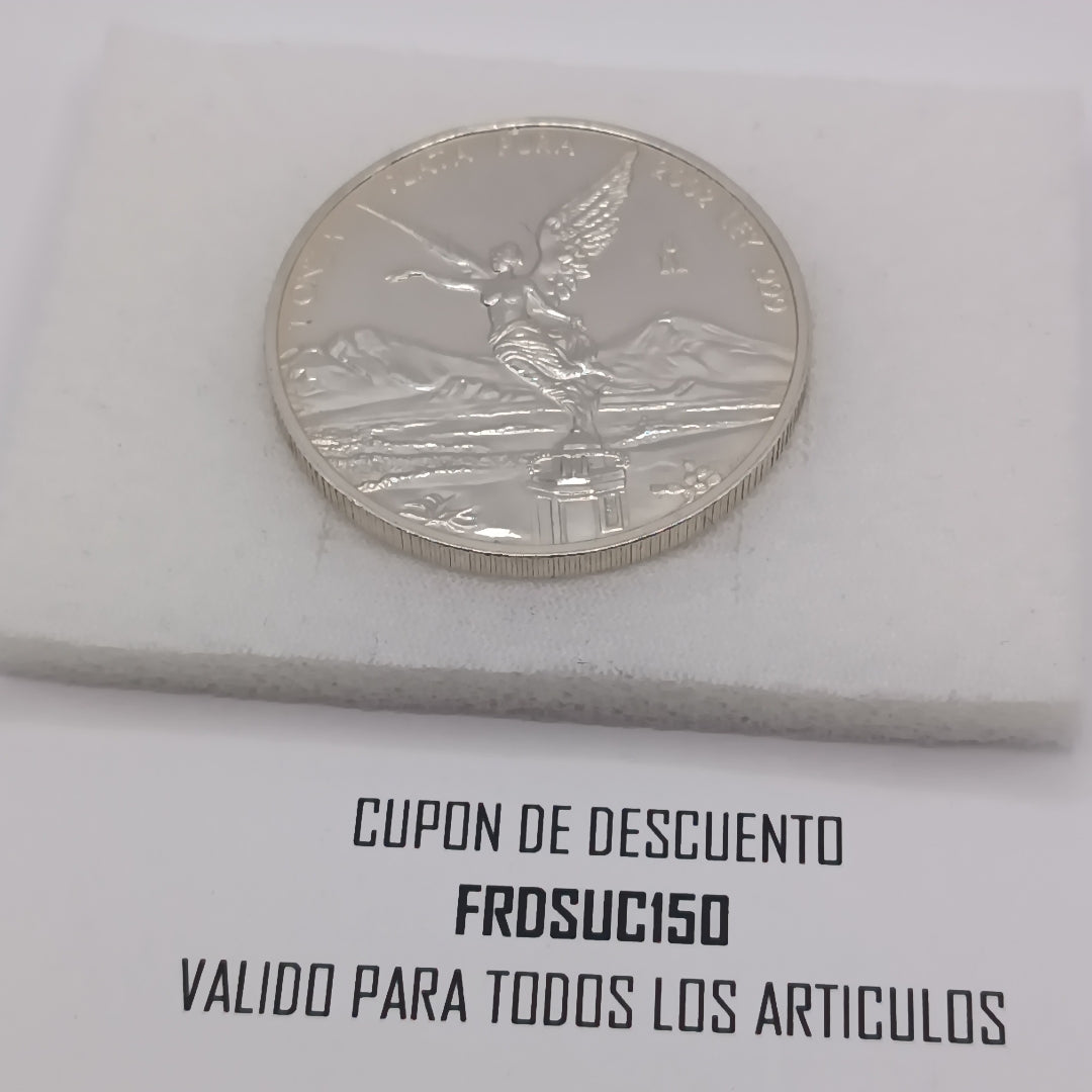 MEDALLA CONMEMORATIVA PLATA 31.1 GRMS (SEMINUEVO)