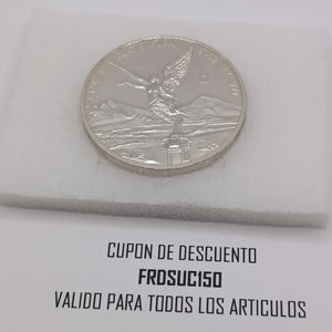 MEDALLA CONMEMORATIVA PLATA 31.1 GRMS (SEMINUEVO)