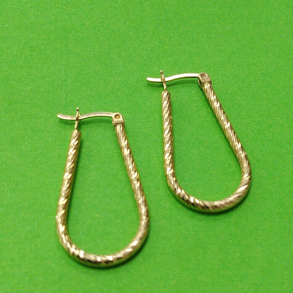 ARRACADAS PAR ORO 14 K 2.3 GRMS (SEMINUEVO)