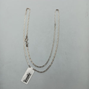 CADENA TEJIDO GUCHI PLATA .925 55 CM 3.6 GR (NUEVO)