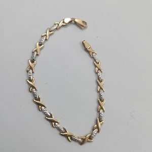 PULSERA ORO,RODIADO 14 K 4,60 GRMS (SEMINUEVO)