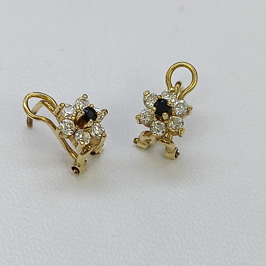 ARETES PAR ORO 14 K 3.5 GRMS (SEMINUEVO)