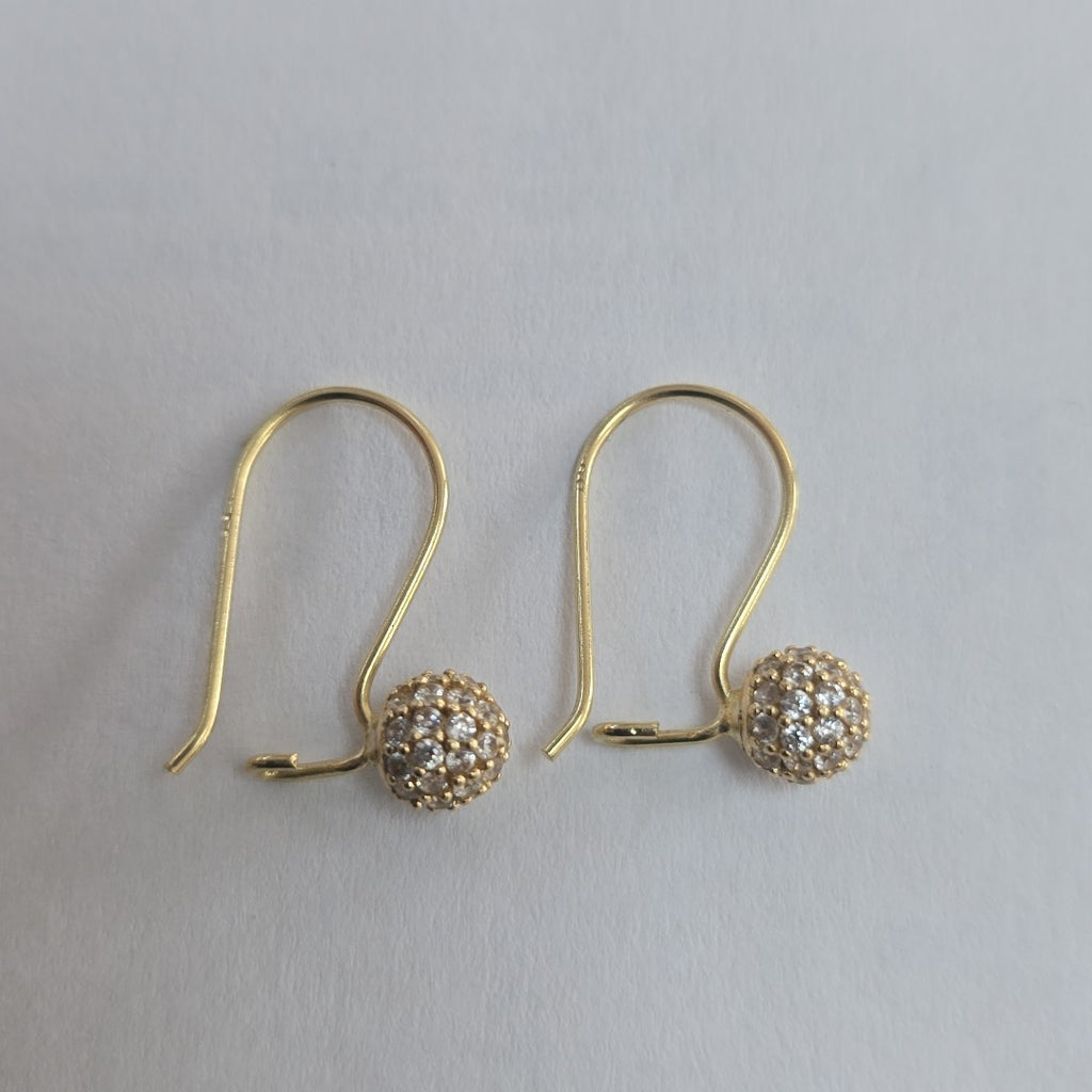 ARETES PAR ORO 10 K 2.1 GRMS (SEMINUEVO)
