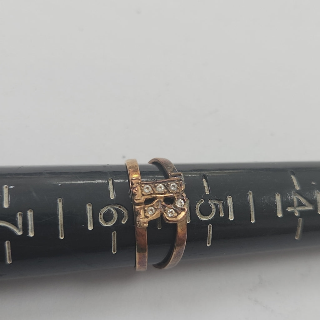 ANILLO ORO 14 K 2,40 GRMS (SEMINUEVO)