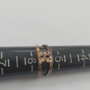 ANILLO ORO 14 K 2,40 GRMS (SEMINUEVO)