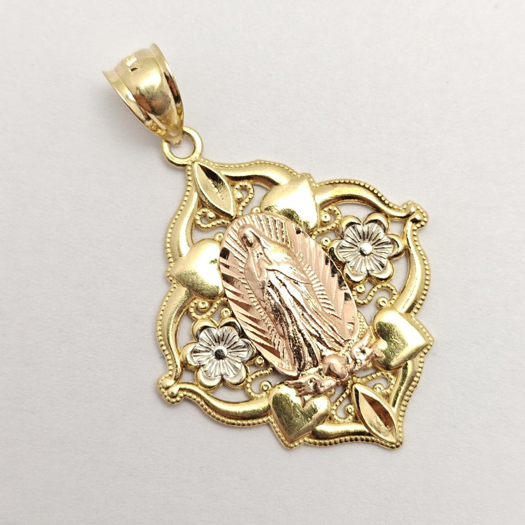 MEDALLA RELIGIOSA ORO, ORO COMBINADO 14 K 3.2 GRMS (SEMINUEVO)