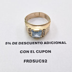 ANILLO ORO 10 K 5.8 GRMS (SEMINUEVO)