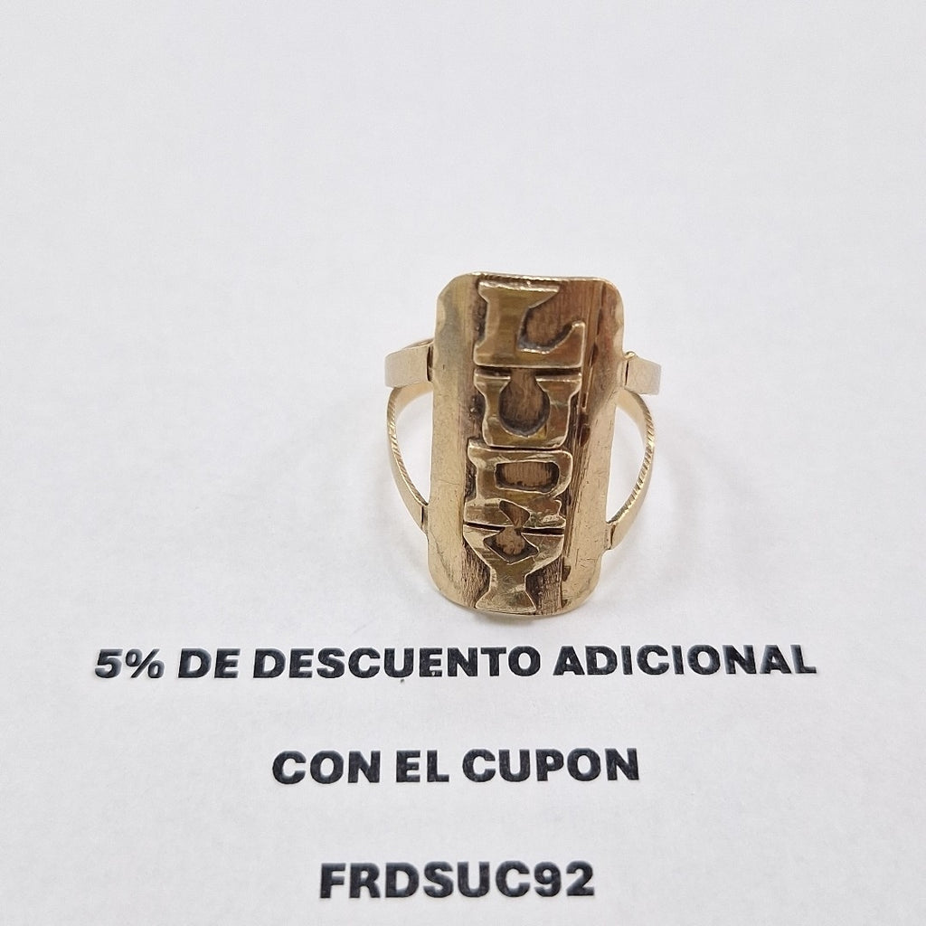 ANILLITO ORO 10 K 4.6 GRMS (SEMINUEVO)