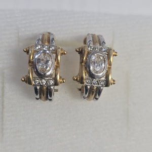 ARETES PAR ORO 14 K 8.6 GRMS (SEMINUEVO)