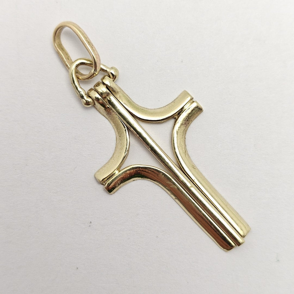 CRUCIFIJO ORO 14 K 4.1 GRMS (SEMINUEVO)