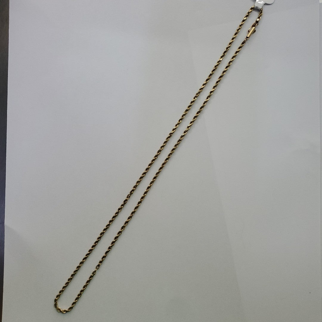 CADENA ORO 10 K 8.8 GRMS (SEMINUEVO)